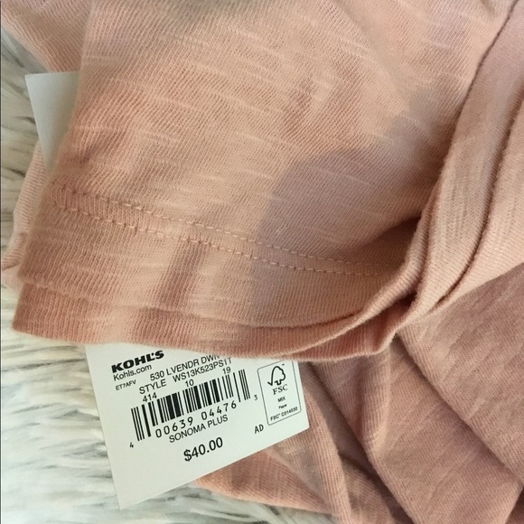 SONOMA 1XT Goods For Life Plus slubbed cotton bell sleeve with elastic c… - Picture 9 of 11
